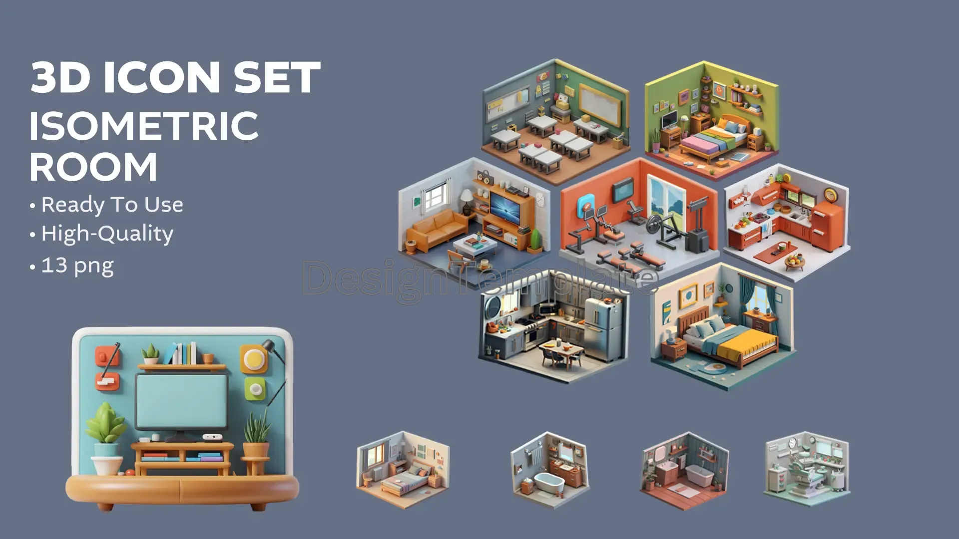 Ultimate Home Layout 3D Elements Pack image